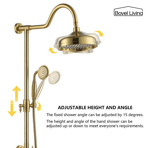 Boyel Living Complete Shower System(No Include Roughin Valve